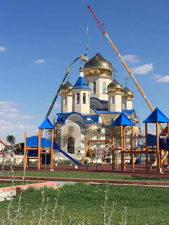 Golden Dome for Russian church