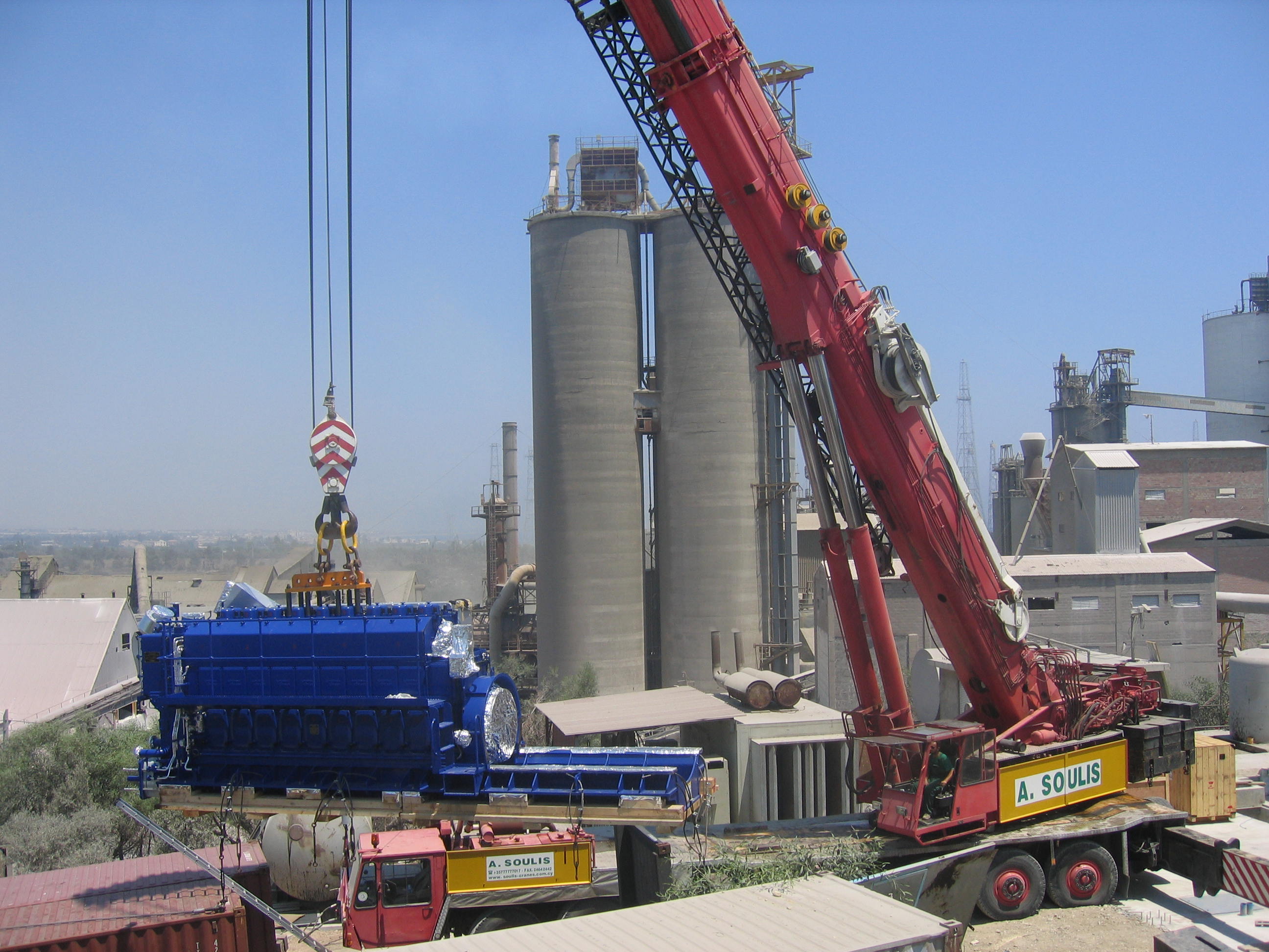 Lifting of Hyundai Engines for VCW power plant